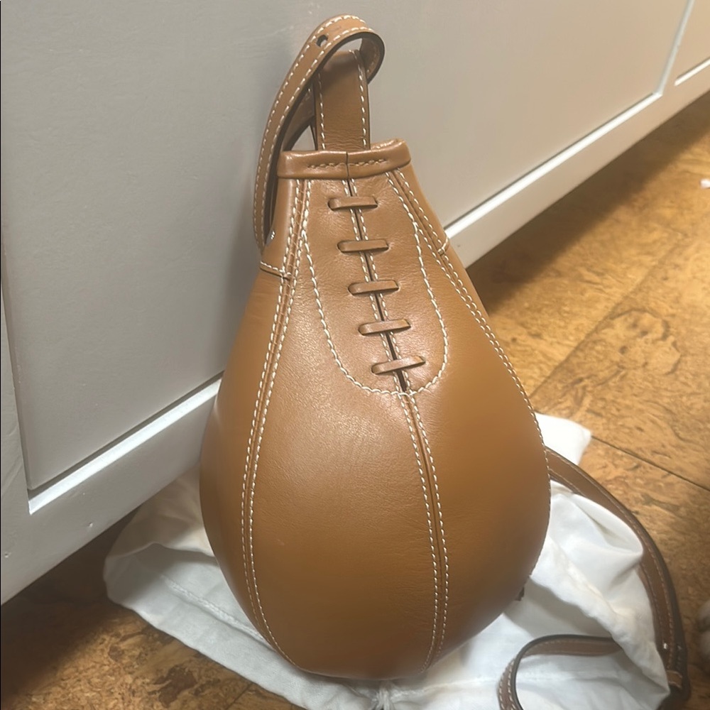 JW ANDERSON Tan Boxing Punching Crossbody Bag